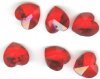 1 14mm Siam Swarovski Heart